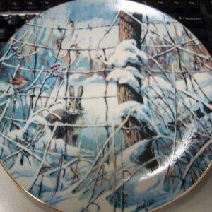 Lowell Davis Country Christmas 1989 & 1990  - Collector Plates